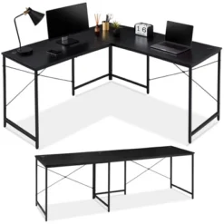Best Choice Products 94.5in Modular L-Shaped Desk, Corner Workstation, 2-Person Study Table For Home, Office -Best Choice Products GUEST 8ab0ad25 c472 4bda a96c 6300d5304c4e