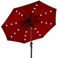 Best Choice Products 10ft Solar LED Lighted Patio Umbrella W/ Tilt Adjustment, UV-Resistant Fabric -Best Choice Products GUEST 8f223702 40da 4a38 bd69 9153518931d6