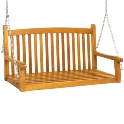 Best Choice Products 48in Wooden Curved Back Hanging Porch Swing Bench For Patio, Deck W/ Mounting Chains 16 Best Choice Products 48in Wooden Curved Back Hanging Porch Swing Bench For Patio, Deck W/ Mounting Chains -Best Choice Products GUEST 8fe933b3 61b4 4a13 bee6 f4a10e0a3b33