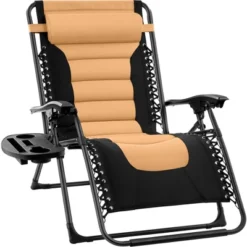 Best Choice Products Oversized Padded Zero Gravity Chair, Folding Outdoor Patio Recliner W/ Headrest, Side Tray 22 Best Choice Products Oversized Padded Zero Gravity Chair, Folding Outdoor Patio Recliner W/ Headrest, Side Tray -Best Choice Products GUEST 9a047321 9471 427b 845a fe02ee5f18f7