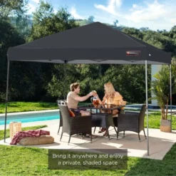 Best Choice Products 10x10ft Easy Setup Pop Up Canopy Instant Portable Tent W/ 1-Button Push, Carry Case -Best Choice Products GUEST a03b737f 6c20 43f3 9b85 c444bc5cc196