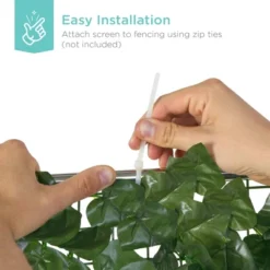 Best Choice Products Artificial Faux Ivy Hedge Privacy Fence Screen For Outdoor Decor, Garden, Yard -Best Choice Products GUEST a2084133 b975 4030 9d38 34fc29609e00