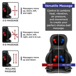 Best Choice Products Air Compression Shiatsu Neck & Back Massager Seat Chair Pad Massage Cushion, 2D/3D Kneading W/ Heat 10 Best Choice Products Air Compression Shiatsu Neck & Back Massager Seat Chair Pad Massage Cushion, 2D/3D Kneading W/ Heat -Best Choice Products GUEST a385d854 0514 4553 8198 cc71b9ba00ee