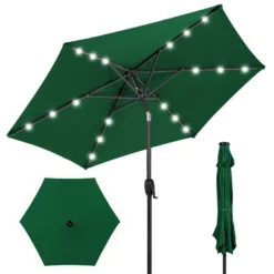 Best Choice Products 7.5ft Outdoor Solar Patio Umbrella For Deck, Pool W/ Tilt, Crank, LED Lights -Best Choice Products GUEST a3b88748 8ad9 44e8 b4ba ac908e6724b1