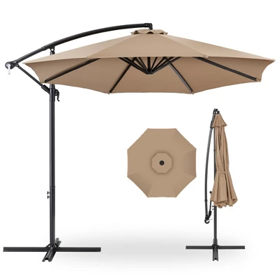 Best Choice Products 10ft Offset Hanging Outdoor Market Patio Umbrella W/ Easy Tilt Adjustment 10 Best Choice Products 10ft Offset Hanging Outdoor Market Patio Umbrella W/ Easy Tilt Adjustment - Image 8