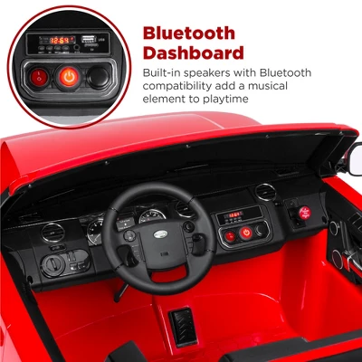 Best Choice Products 12V 3.7 MPH 2-Seater Licensed Land Rover Ride On Car Toy W/ Parent Remote Control 7 Best Choice Products 12V 3.7 MPH 2-Seater Licensed Land Rover Ride On Car Toy W/ Parent Remote Control - Image 5