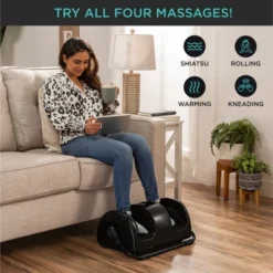 Best Choice Products Foot Massager Machine, Therapeutic Reflexology Massager W/ High-Intensity Rollers -Best Choice Products GUEST b5cd493e 6319 47fb a6d1 a3da3bda4264