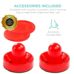 Best Choice Products 58in Mid-Size Air Hockey Table For Game Room W/ 2 Pucks, 2 Pushers, LED Score Board, 12V Motor -Best Choice Products GUEST b5d52375 df26 4711 a715 c09cb19d4394