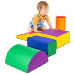 Best Choice Products 5-Piece Kids Climb & Crawl Soft Foam Block Playset Structures For Child Development 16 Best Choice Products 5-Piece Kids Climb & Crawl Soft Foam Block Playset Structures For Child Development -Best Choice Products GUEST bd34f3ee 74e2 4e7f 9fea b5fd9d5d602b