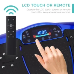 Best Choice Products Vibration Platform, Full Body Exercise Machine W/ Bluetooth Speakers, 5 Resistance Bands - Blue -Best Choice Products GUEST cc60f318 28a5 4ca7 8fc2 c688c8407a56