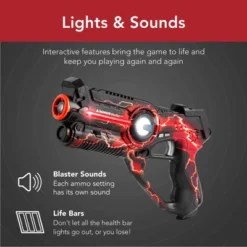 Best Choice Products Set Of 4 Infrared Laser Tag Blaster Set For Kids & Adults W/ Multiplayer Mode -Best Choice Products GUEST d09bb326 228a 4ca5 940f ad743b4eaaf0