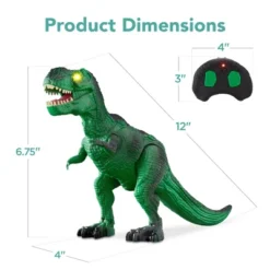 Best Choice Products Kids Remote Control Dinosaur Toy, Electronic RC T-Rex W/ Light-Up LED Eyes, Roaring Sounds - Green -Best Choice Products GUEST d5ed5c58 8879 4722 beb5 5179ce4f63e9