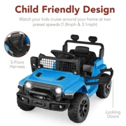 Best Choice Products 6V Kids Ride-On Truck Car W/ Parent Remote Control, 4-Wheel Suspension, LED Lights -Best Choice Products GUEST dc09f729 15b2 4855 8a05 79c8845a9fbf