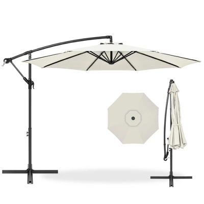 Best Choice Products 10ft Offset Hanging Outdoor Market Patio Umbrella W/ Easy Tilt Adjustment 14 Best Choice Products 10ft Offset Hanging Outdoor Market Patio Umbrella W/ Easy Tilt Adjustment - Image 12