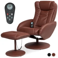 Best Choice Products Faux Leather Electric Massage Recliner Chair W/ Stool Ottoman, Remote Control, 5 Modes -Best Choice Products GUEST e6eeb325 33ef 448b b3f8 7e4e3c3fed0a