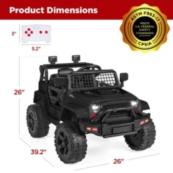 Best Choice Products 12V Kids Ride On Truck Car W/ Parent Remote Control, Spring Suspension, LED Lights 24 Best Choice Products 12V Kids Ride On Truck Car W/ Parent Remote Control, Spring Suspension, LED Lights -Best Choice Products GUEST e8bd56b7 9270 4724 9e0f 6e593841a4bc