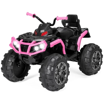 Best Choice Products 12V Kids Ride-On ATV Quad W/ Bluetooth, 3.7mph Max, Treaded Tires, LED Lights, Radio 10 Best Choice Products 12V Kids Ride-On ATV Quad W/ Bluetooth, 3.7mph Max, Treaded Tires, LED Lights, Radio - Image 8