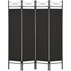 Best Choice Products 6ft 4-Panel Folding Privacy Screen Room Divider Decoration Accent W/ Steel Frame -Best Choice Products GUEST f00f0082 fe26 4446 a396 9f634884792e