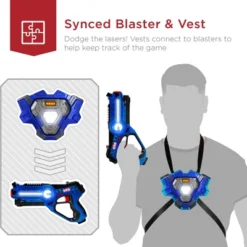 Best Choice Products Set Of 4 Infrared Laser Tag Blasters & Vest Set For Kids & Adults 15 Best Choice Products Set Of 4 Infrared Laser Tag Blasters & Vest Set For Kids & Adults -Best Choice Products GUEST f1417720 cee8 49f4 82df 8b1df28e74d2