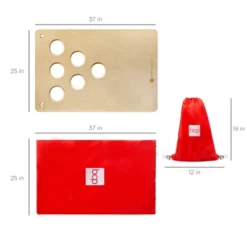 Best Choice Products 2-In-1 Cornhole & Beer Pong Board Game Set, Portable Beanbag Toss W/ 2 Carrying Bags, 6 Bean Bags -Best Choice Products GUEST f33bf07e 2dfa 4e9c 9d39 10dc2d0d9f86