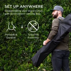 Best Choice Products Outdoor Adjustable Steel Hammock Stand For 9-14ft Hammocks W/ Hooks, Carrying Bag, 450lb Capacity -Best Choice Products GUEST f3fa48e2 25ee 4df0 bcd4 03b4f31c3750