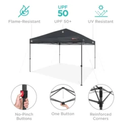 Best Choice Products 10x10ft Easy Setup Pop Up Canopy Instant Portable Tent W/ 1-Button Push, Carry Case -Best Choice Products GUEST f488fd76 04ce 4cbe a30f dae4419b177c