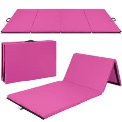 Best Choice Products 10ftx4ftx2in Folding Gymnastics Mat 4-Panel Exercise Workout Floor Mats W/ Handles -Best Choice Products GUEST fc1520b5 0ca4 4680 9d4d 8483bea0c434