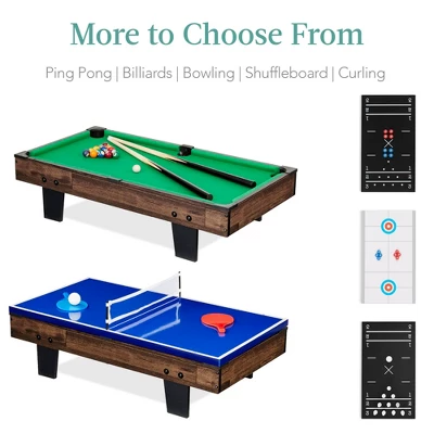 Best Choice Products 11-in-1 Kids Combo Game Set W/ Ping Pong, Foosball, Air Hockey, 5 Accessory Bags 5 Best Choice Products 11-in-1 Kids Combo Game Set W/ Ping Pong, Foosball, Air Hockey, 5 Accessory Bags - Image 3